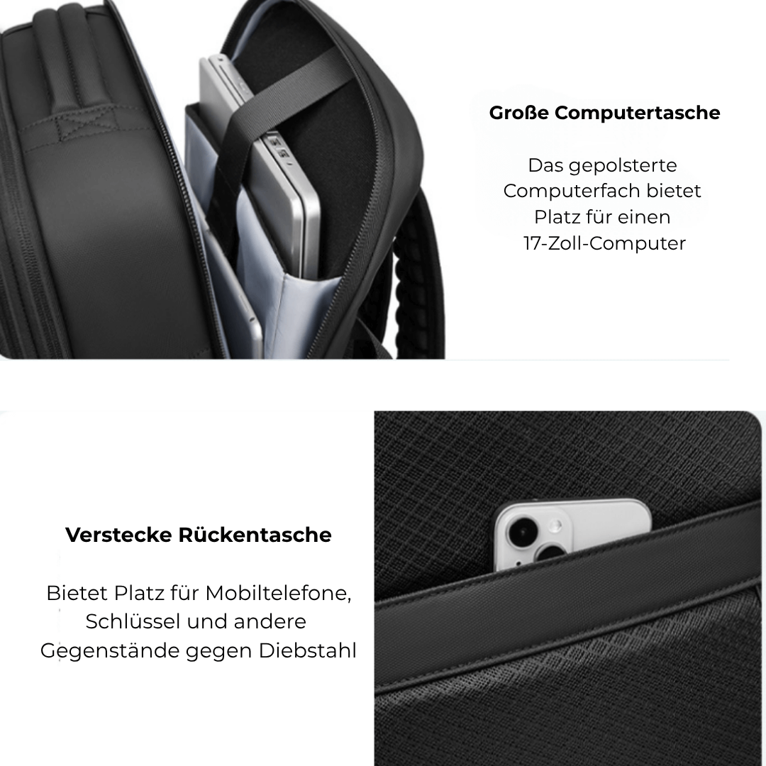 VACARO - Der Rucksack mit integrierter Vakuumtechnologie