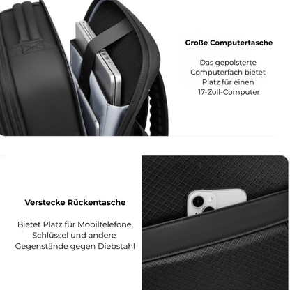 VACARO - Der Rucksack mit integrierter Vakuumtechnologie
